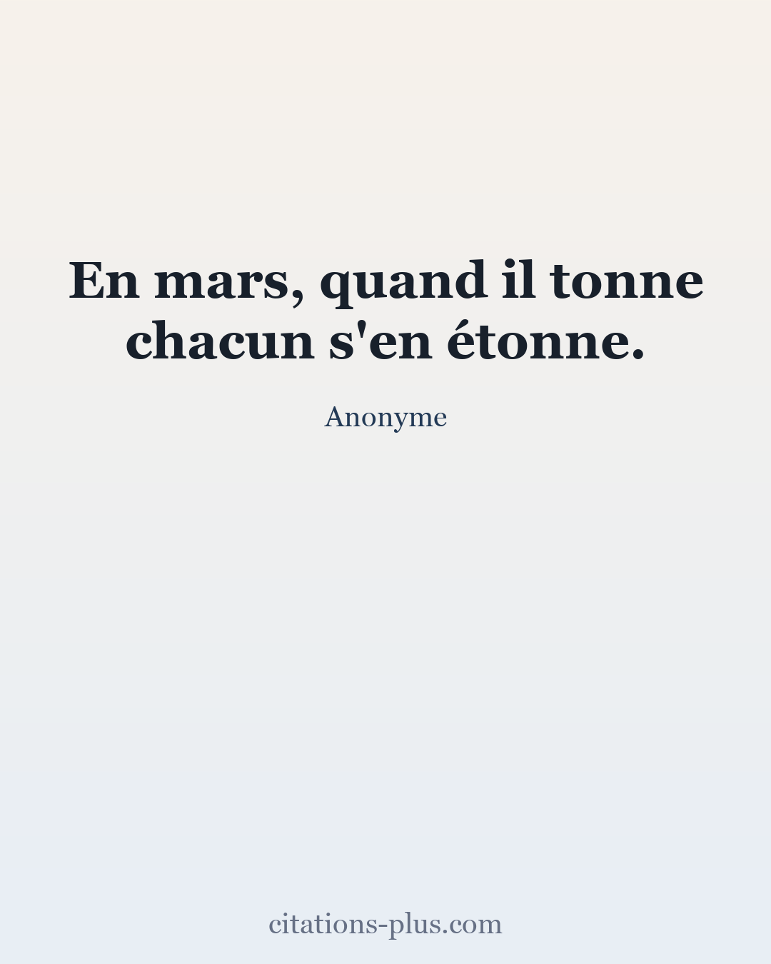 Carte Premium clair — Anonyme