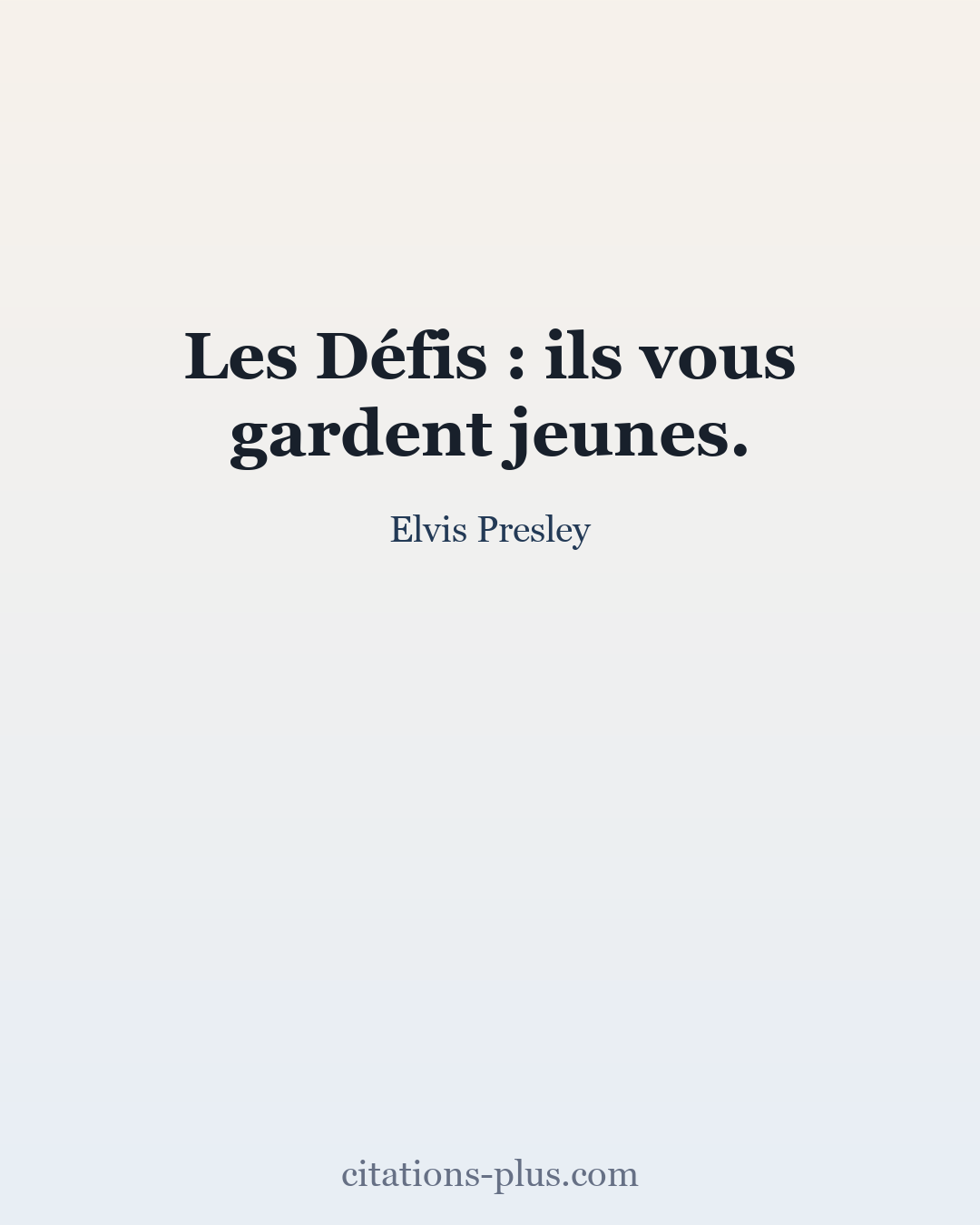 Carte Premium clair — Elvis Presley