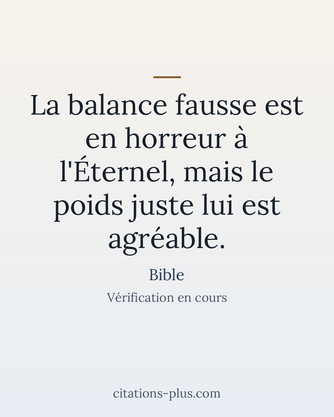 Carte Premium clair — Bible