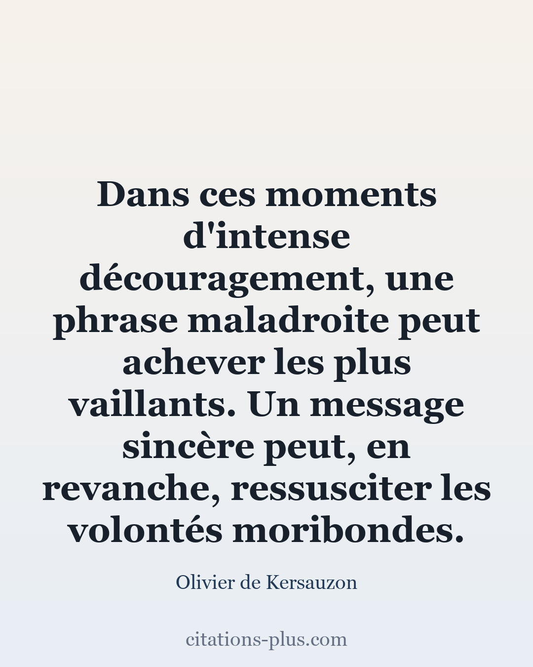 Carte Premium clair — Olivier de Kersauzon