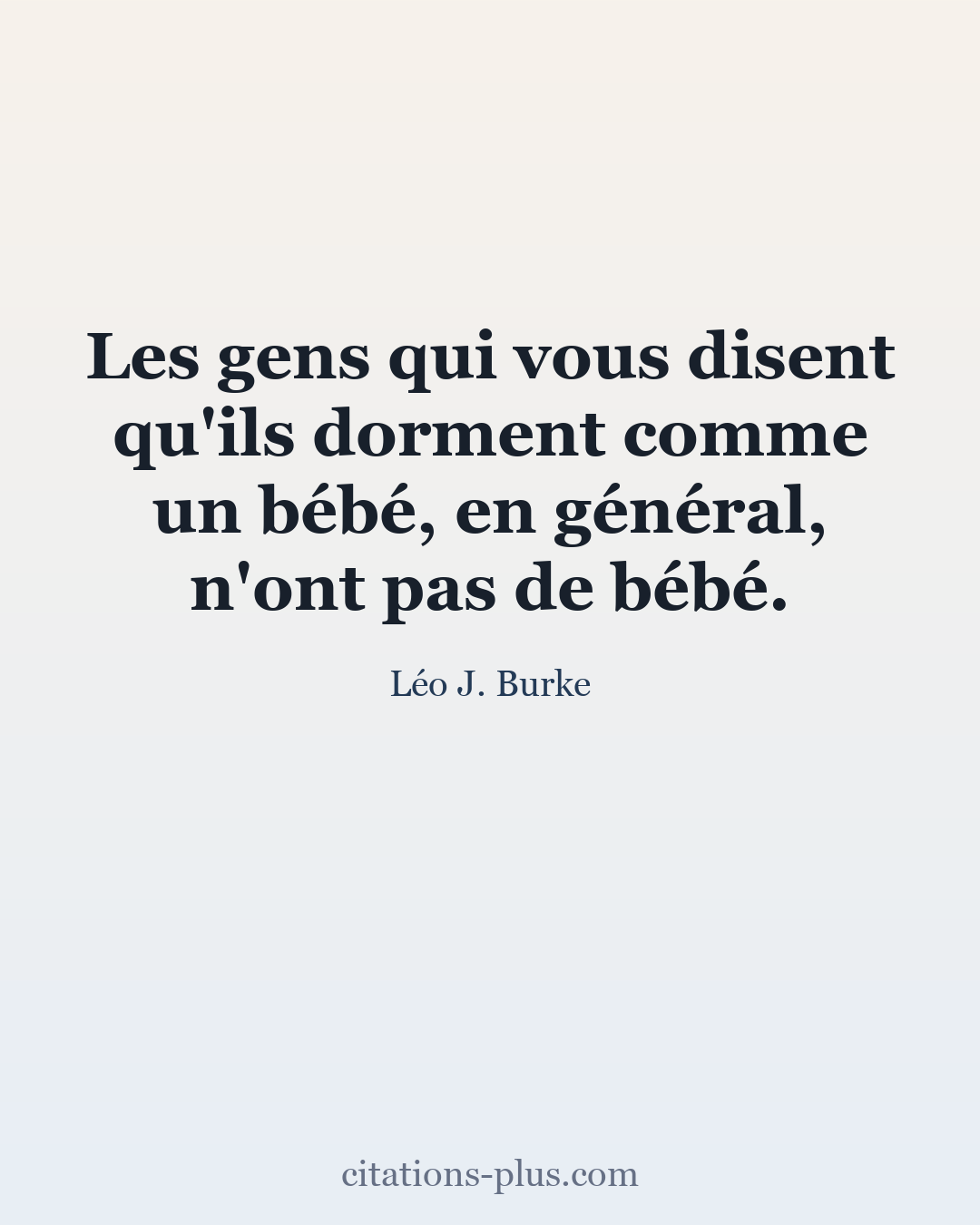 Carte Premium clair — Léo J. Burke