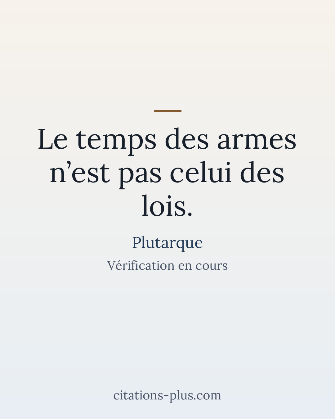 Carte Premium clair — Plutarque