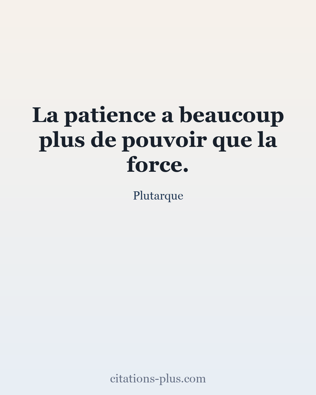 Carte Premium clair — Plutarque