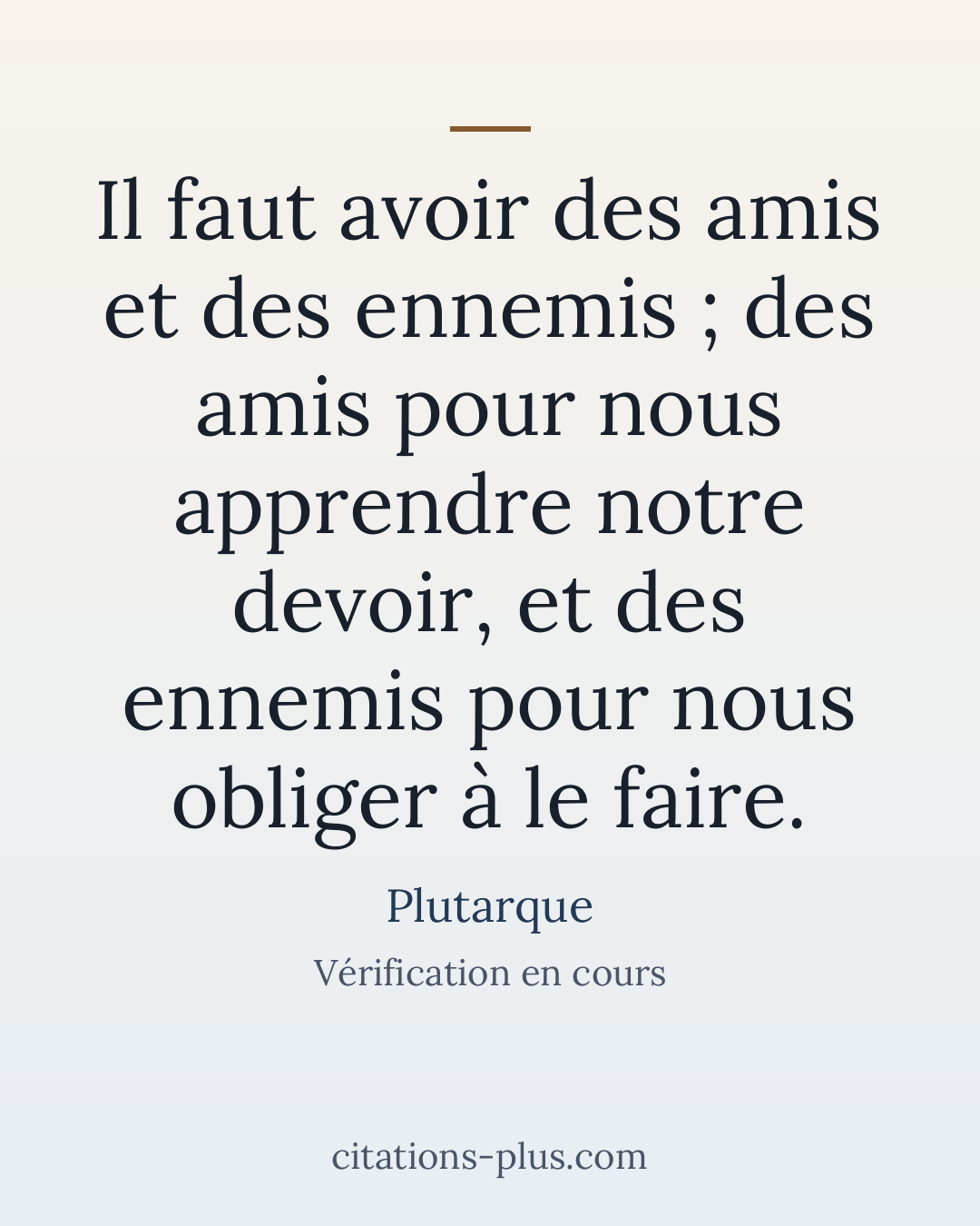 Carte Premium clair — Plutarque