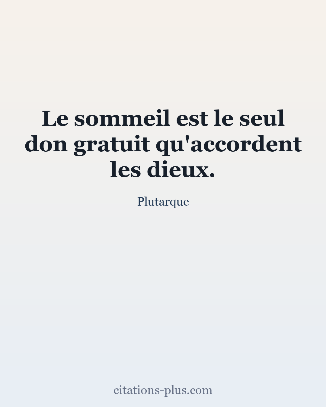 Carte Premium clair — Plutarque