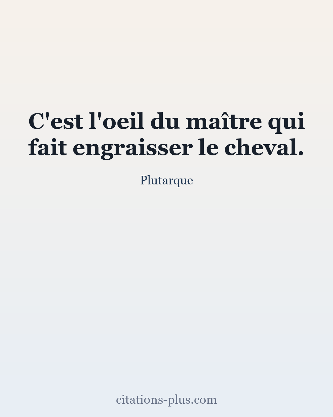 Carte Premium clair — Plutarque