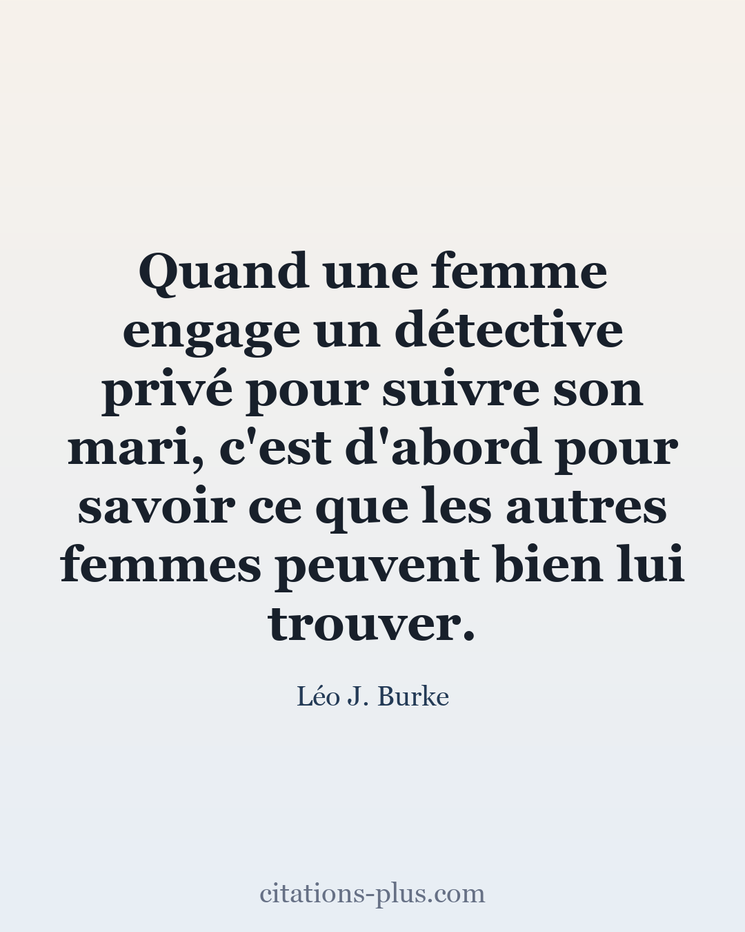 Carte Premium clair — Léo J. Burke