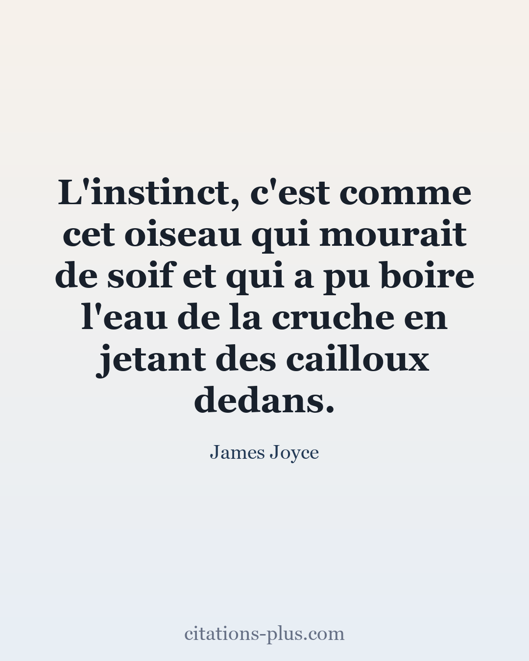 Carte Premium clair — James Joyce