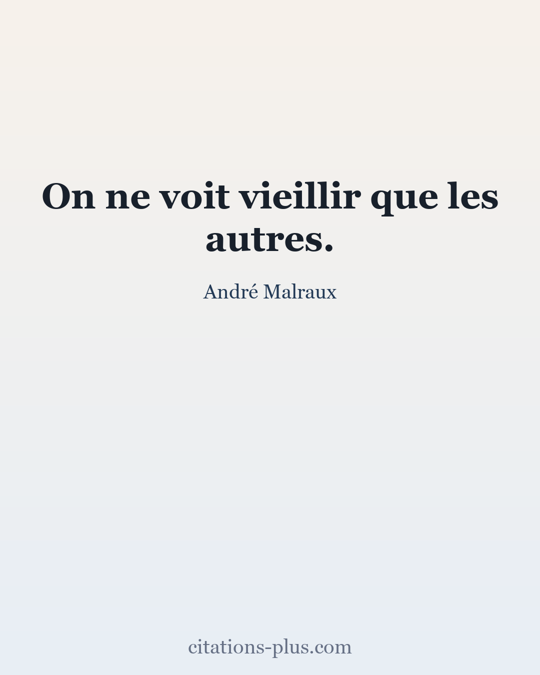 Carte Premium clair — André Malraux
