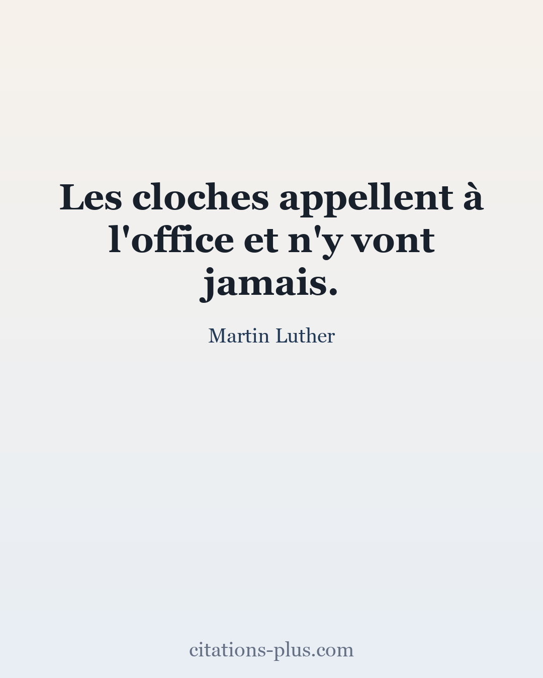 Carte Premium clair — Martin Luther