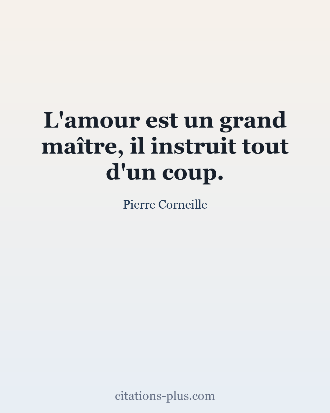 Carte Premium clair — Pierre Corneille