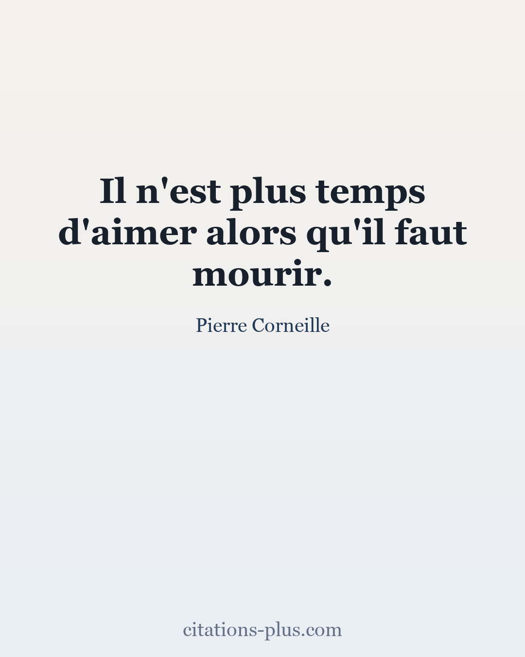 Carte Premium clair — Pierre Corneille