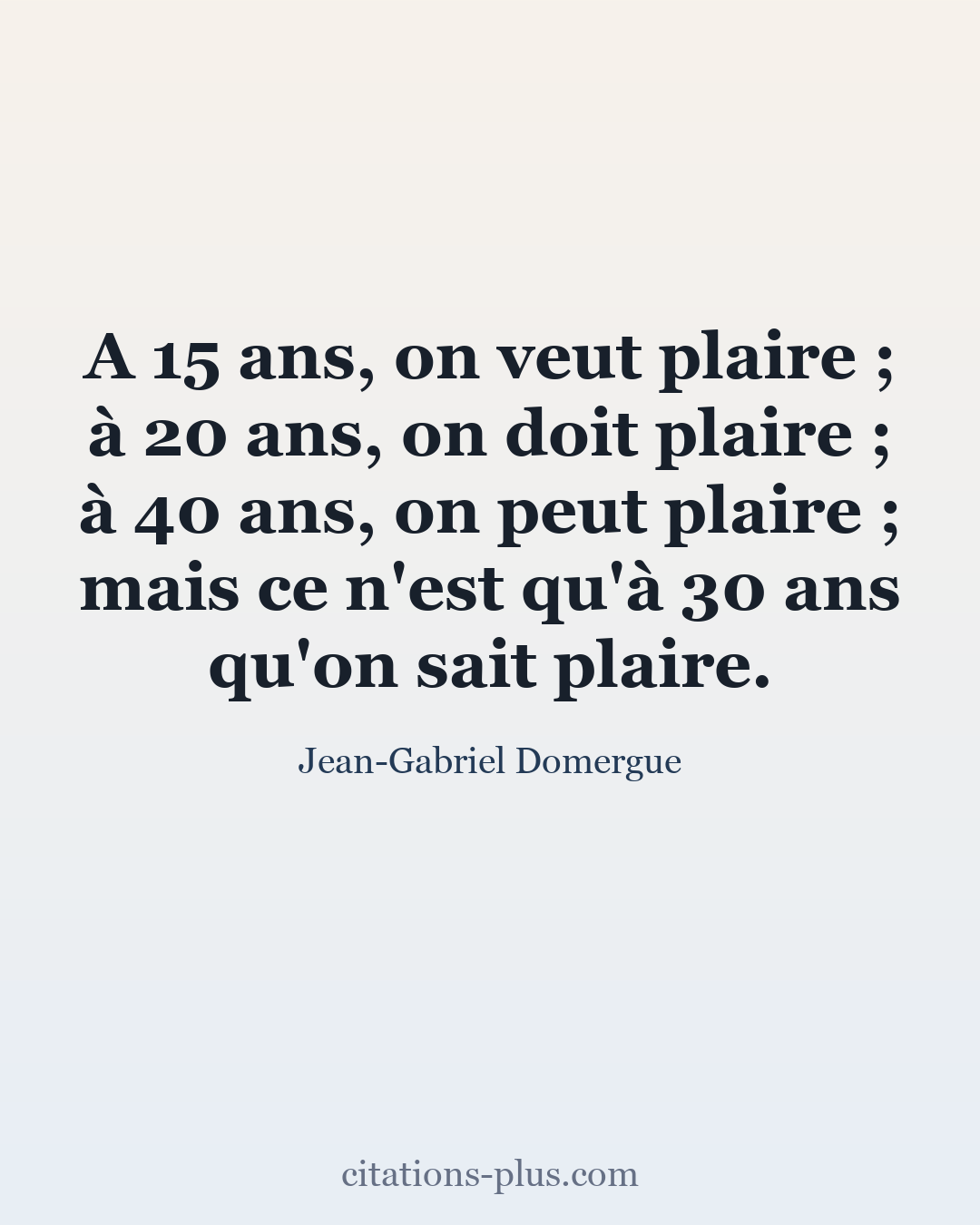 Carte Premium clair — Jean-Gabriel Domergue