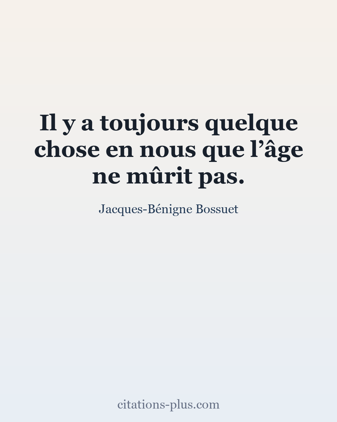 Carte Premium clair — Jacques-Bénigne Bossuet