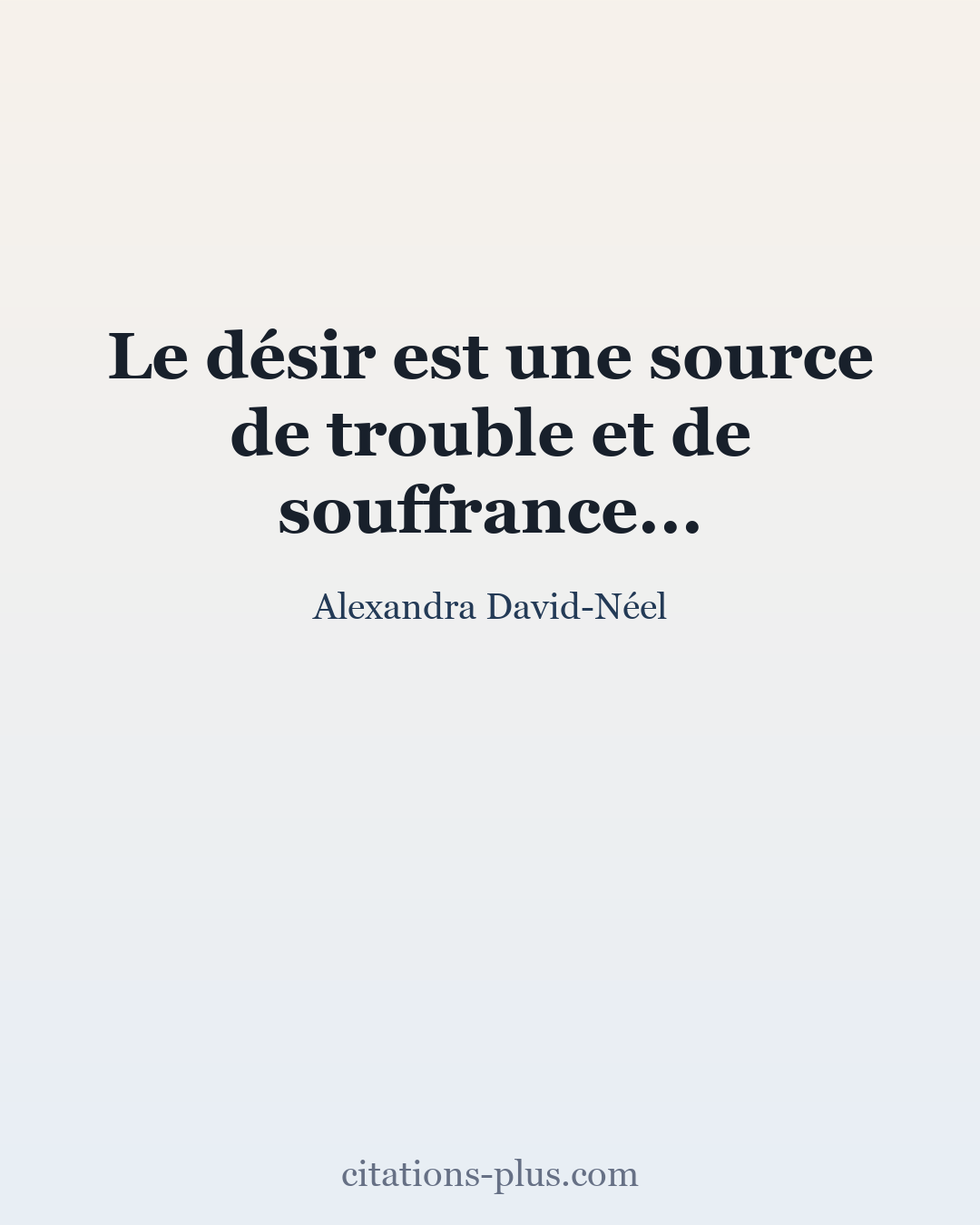 Carte Premium clair — Alexandra David-Néel