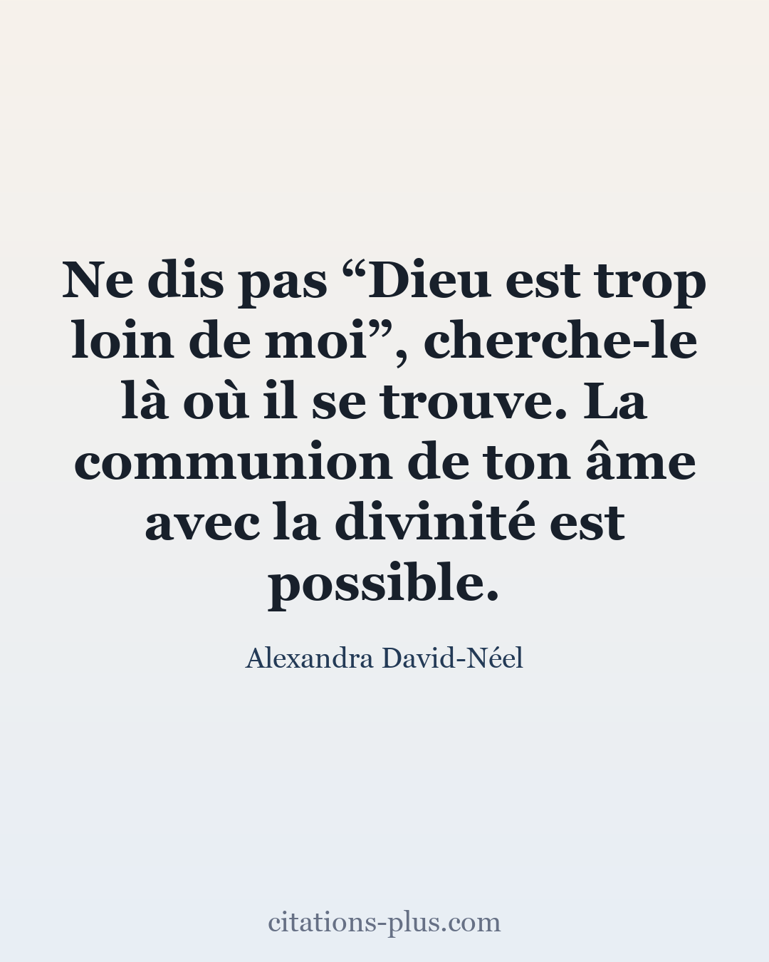 Carte Premium clair — Alexandra David-Néel