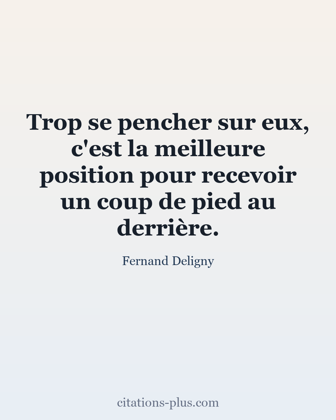 Carte Premium clair — Fernand Deligny