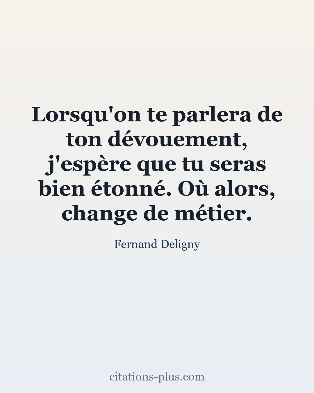 Carte Premium clair — Fernand Deligny