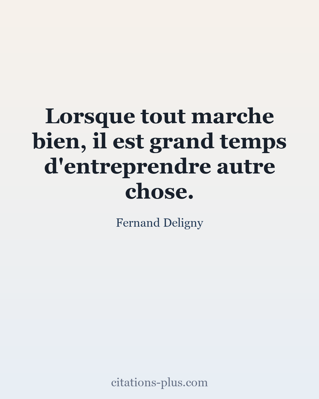 Carte Premium clair — Fernand Deligny