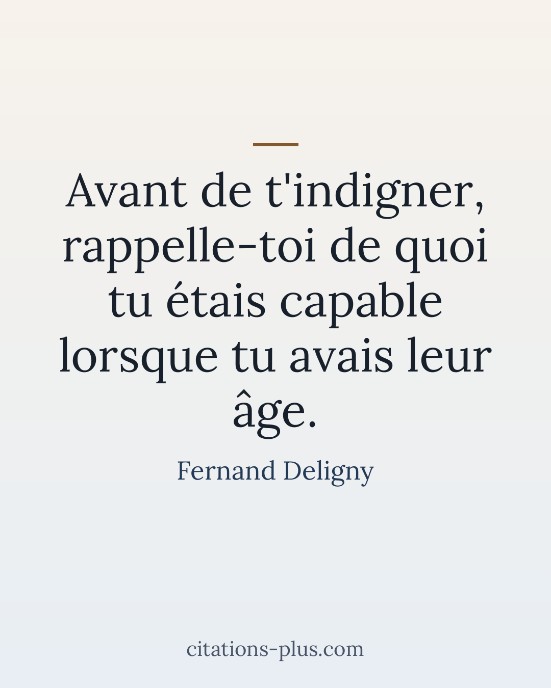Carte Premium clair — Fernand Deligny