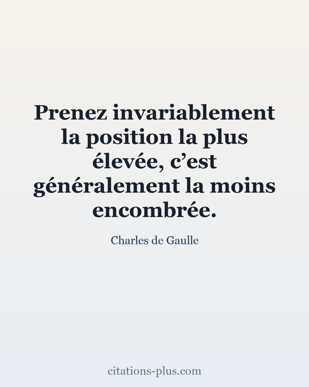 Carte Premium clair — Charles de Gaulle