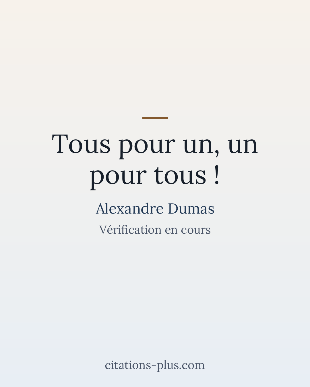 Carte Premium clair — Alexandre Dumas