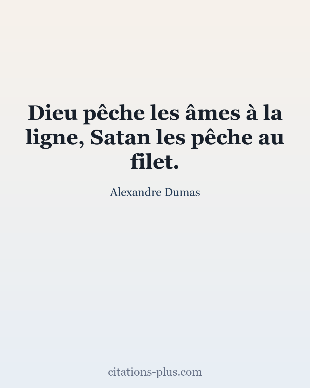Carte Premium clair — Alexandre Dumas