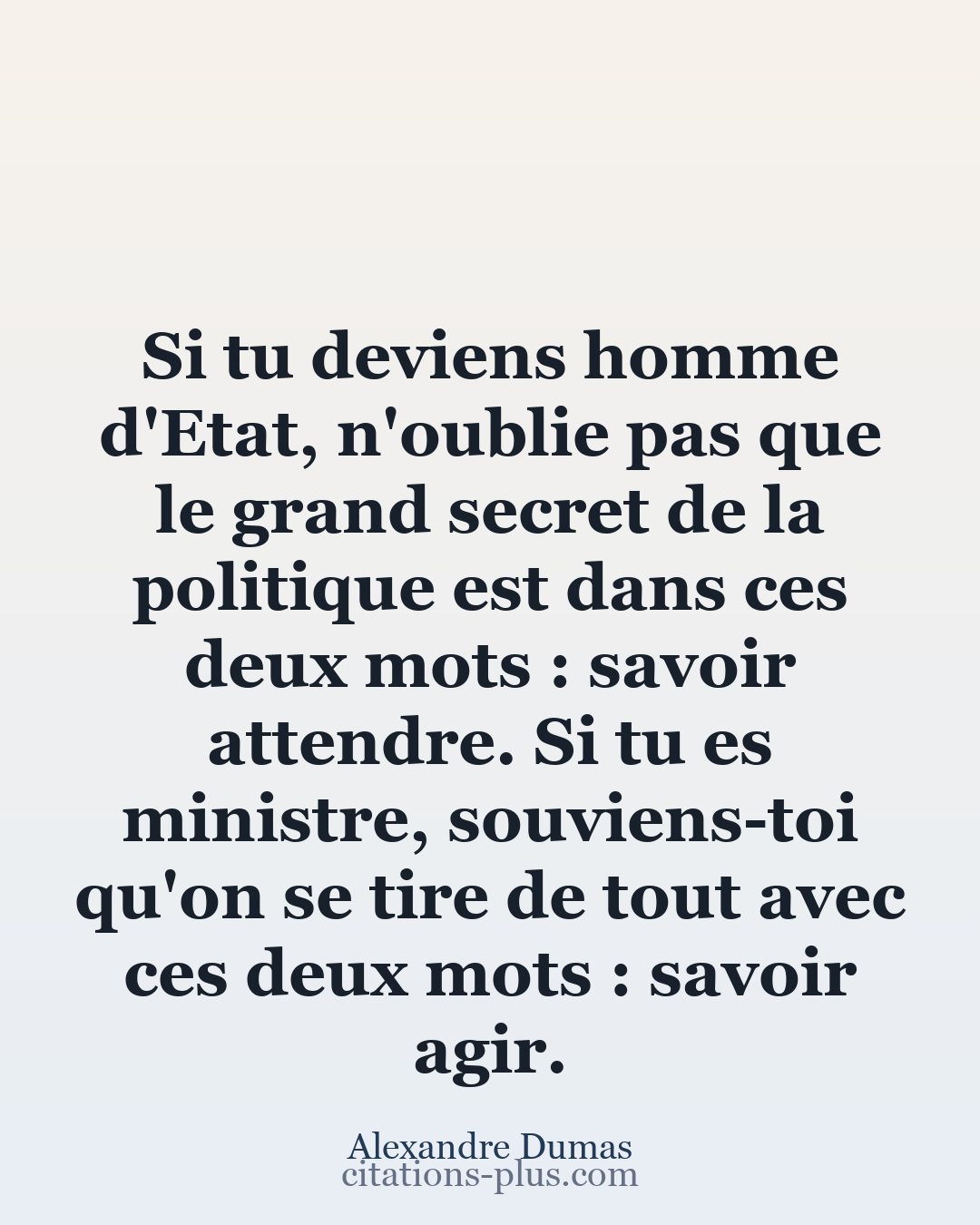 Carte Premium clair — Alexandre Dumas