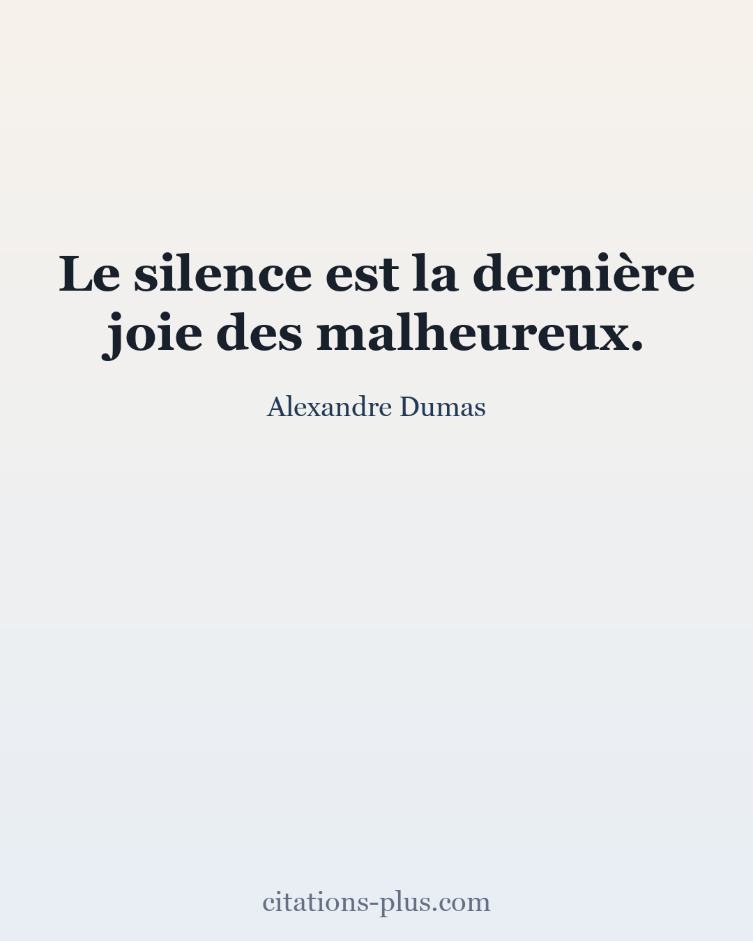 Carte Premium clair — Alexandre Dumas