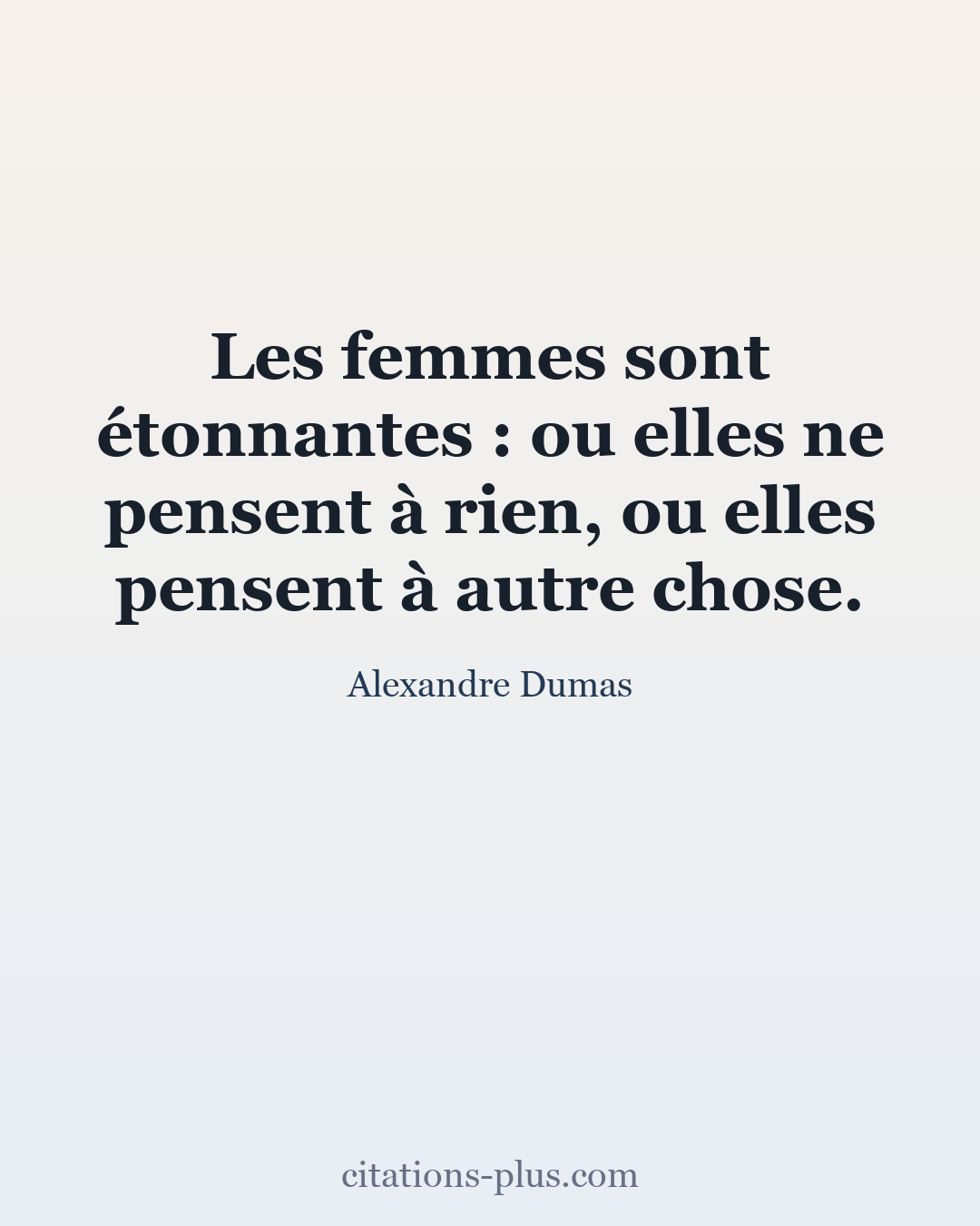 Carte Premium clair — Alexandre Dumas