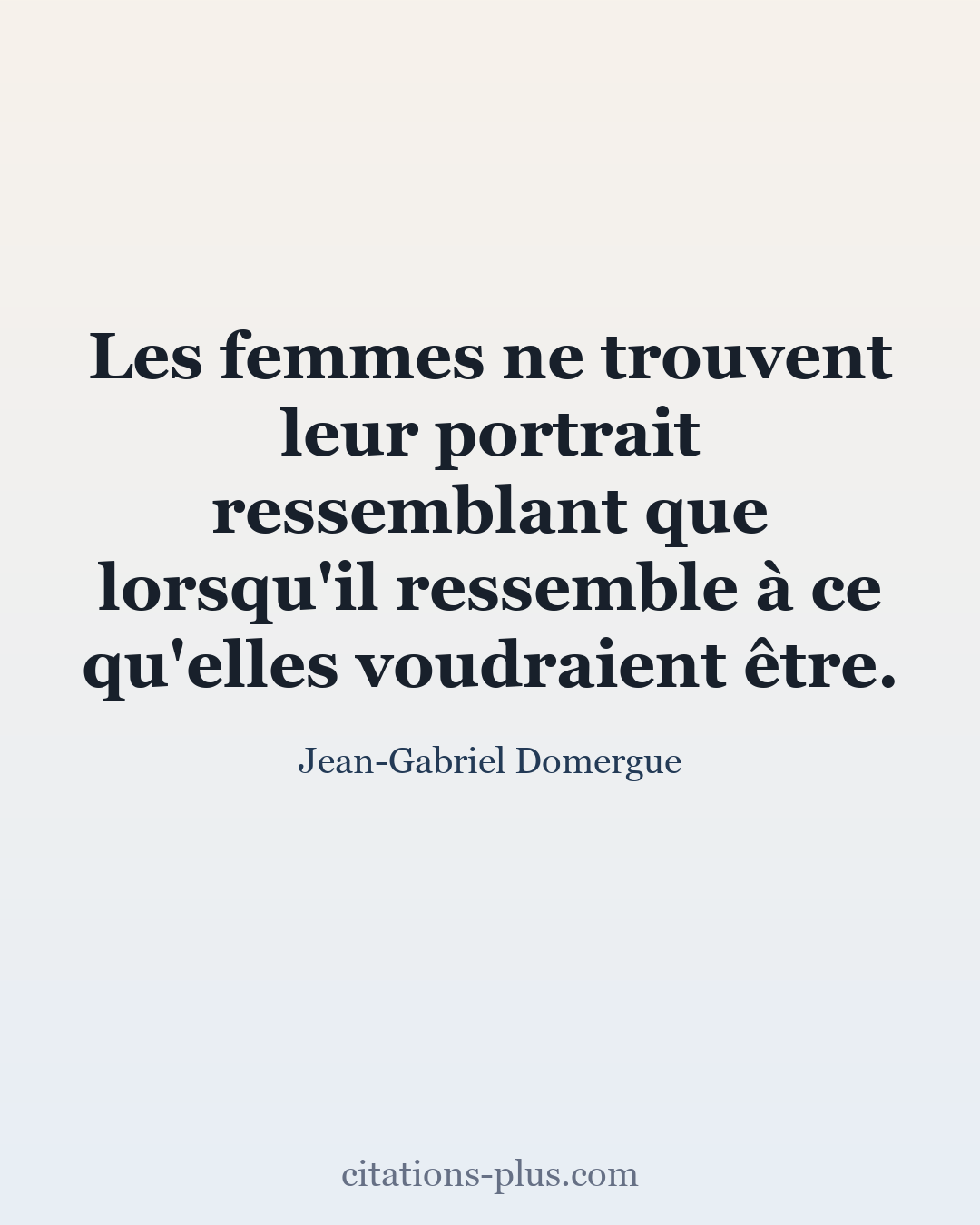 Carte Premium clair — Jean-Gabriel Domergue