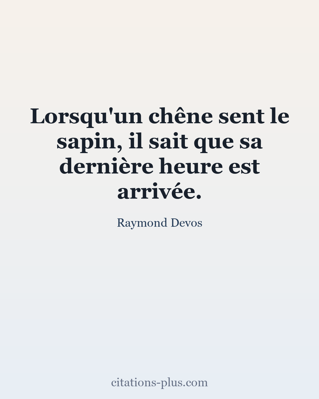 Carte Premium clair — Raymond Devos