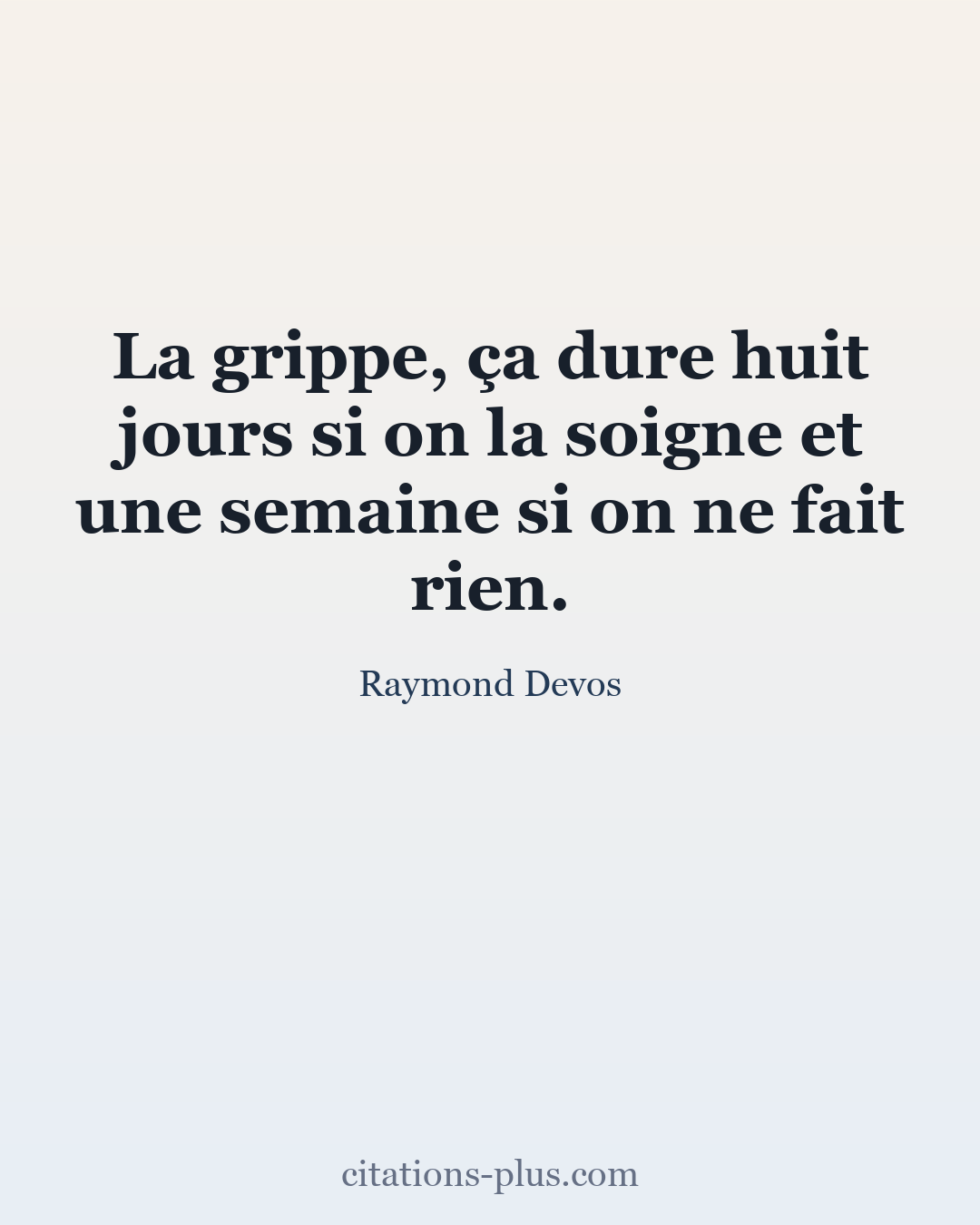 Carte Premium clair — Raymond Devos