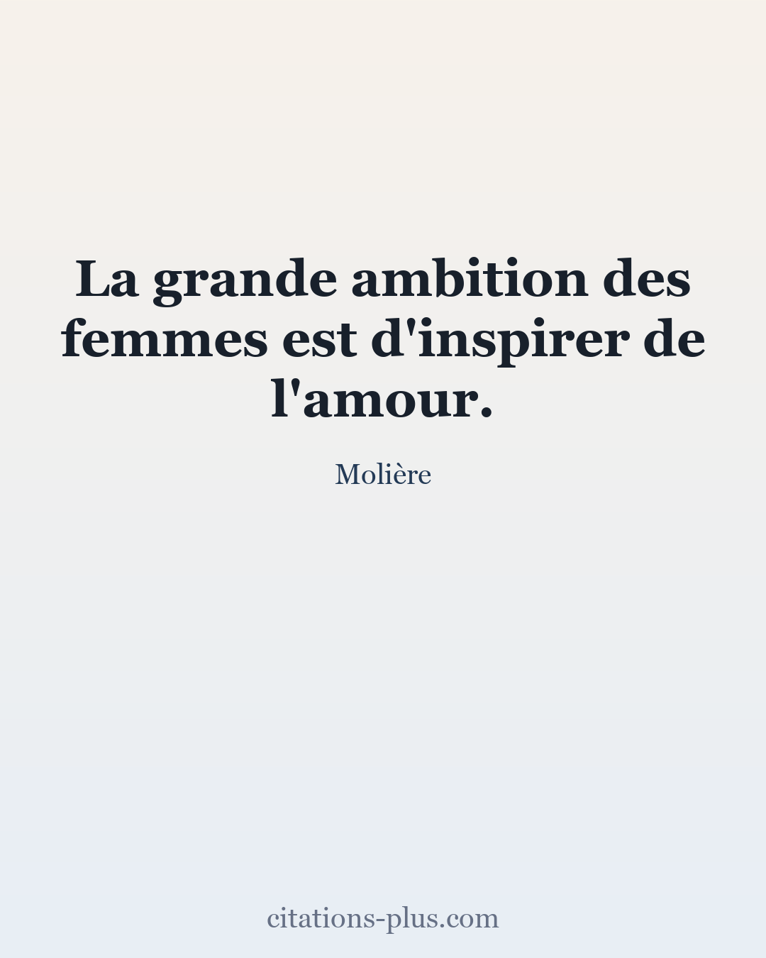 Carte Premium clair — Molière