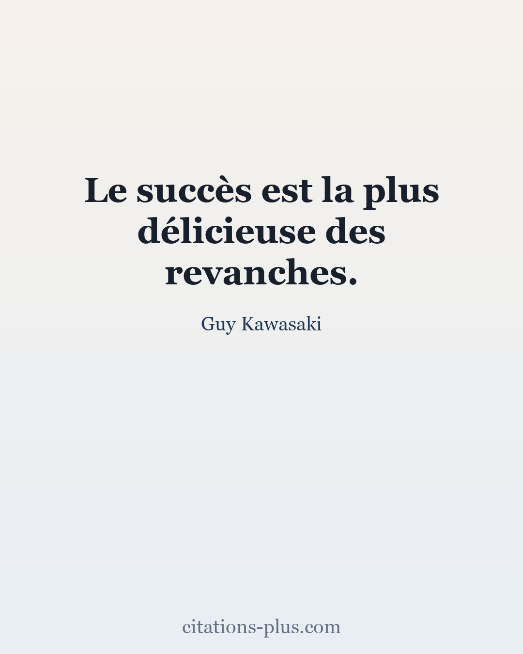 Carte Premium clair — Guy Kawasaki