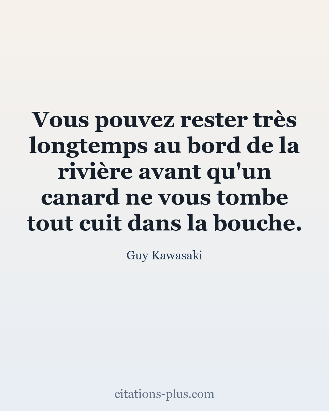Carte Premium clair — Guy Kawasaki