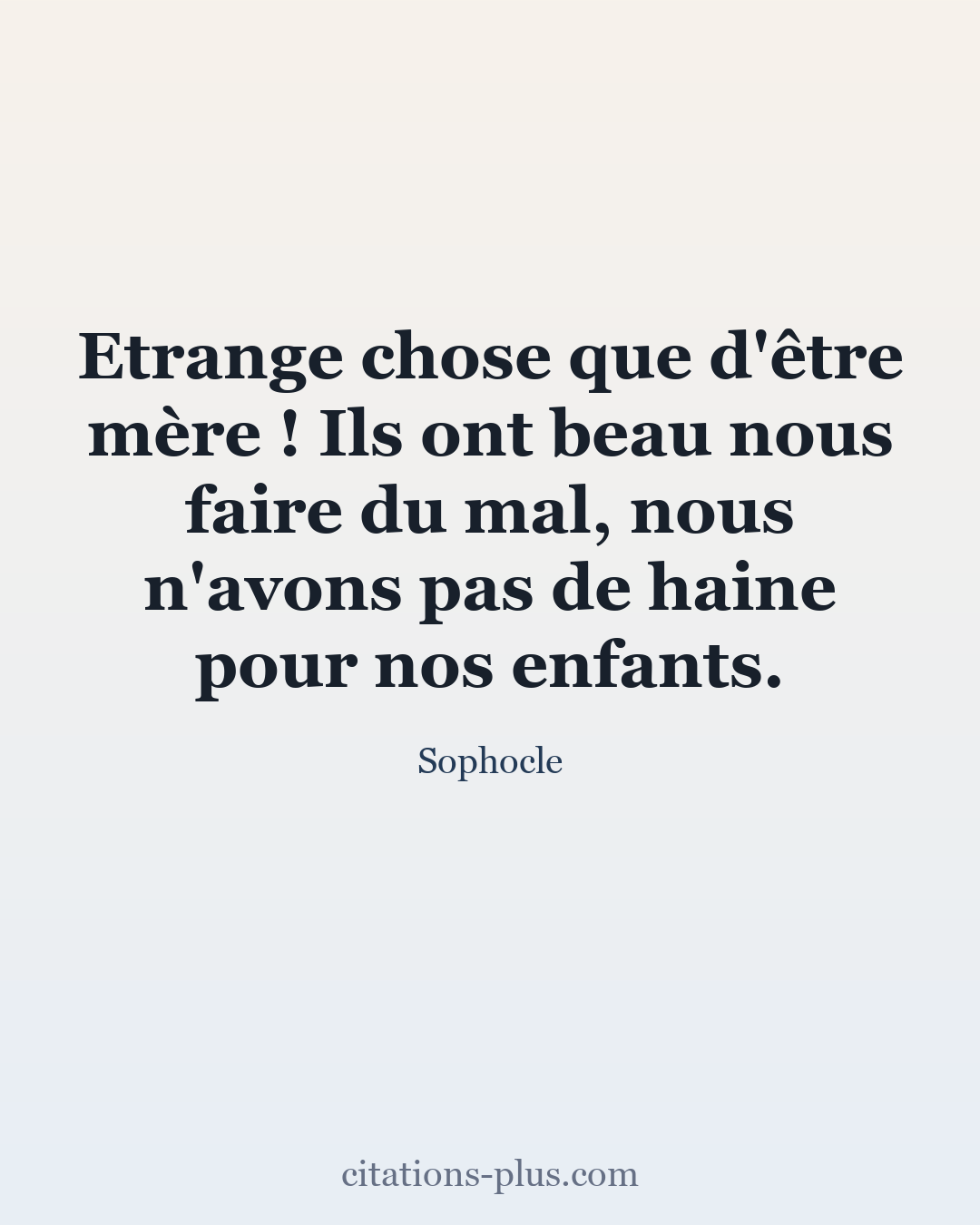 Carte Premium clair — Sophocle