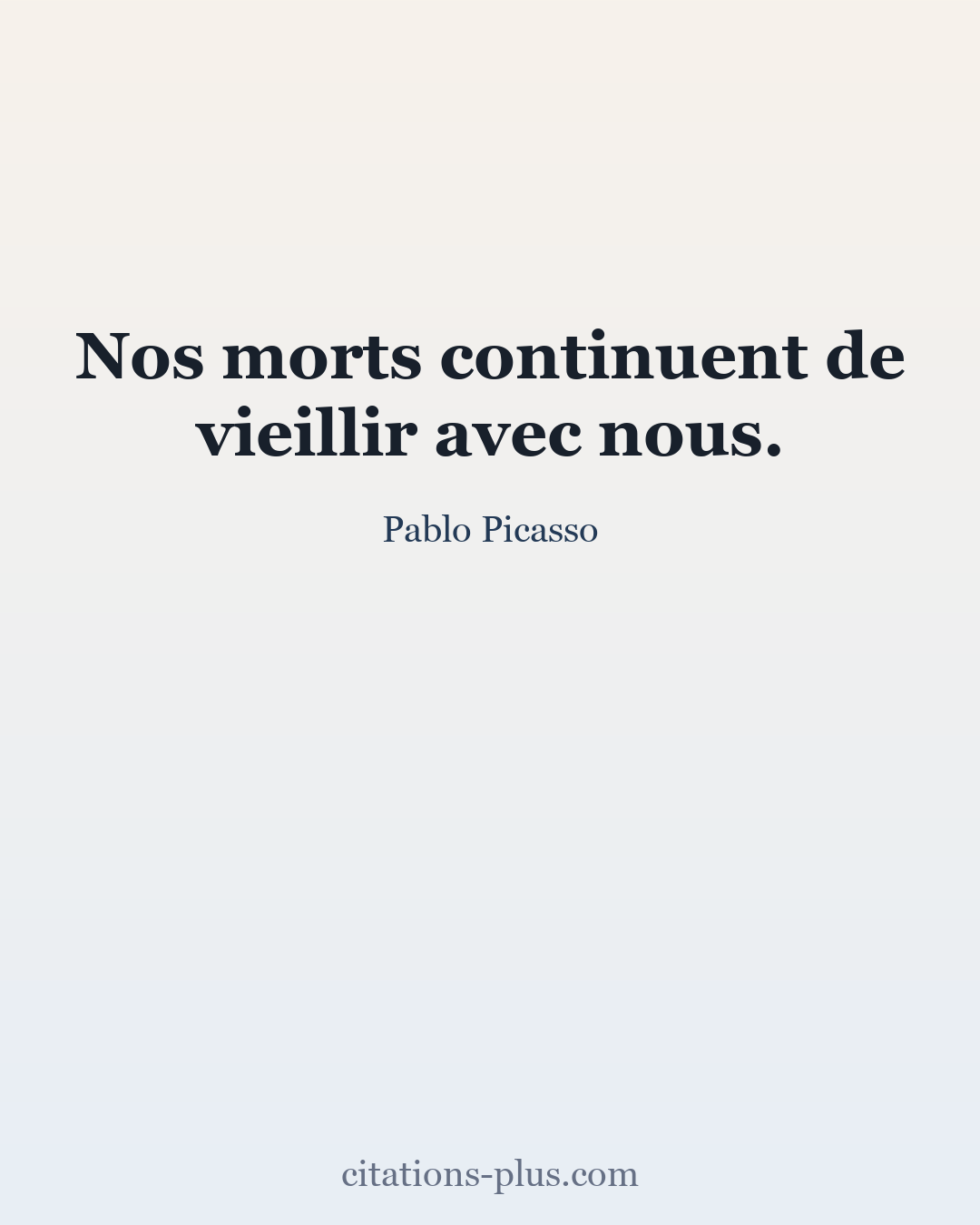 Carte Premium clair — Pablo Picasso