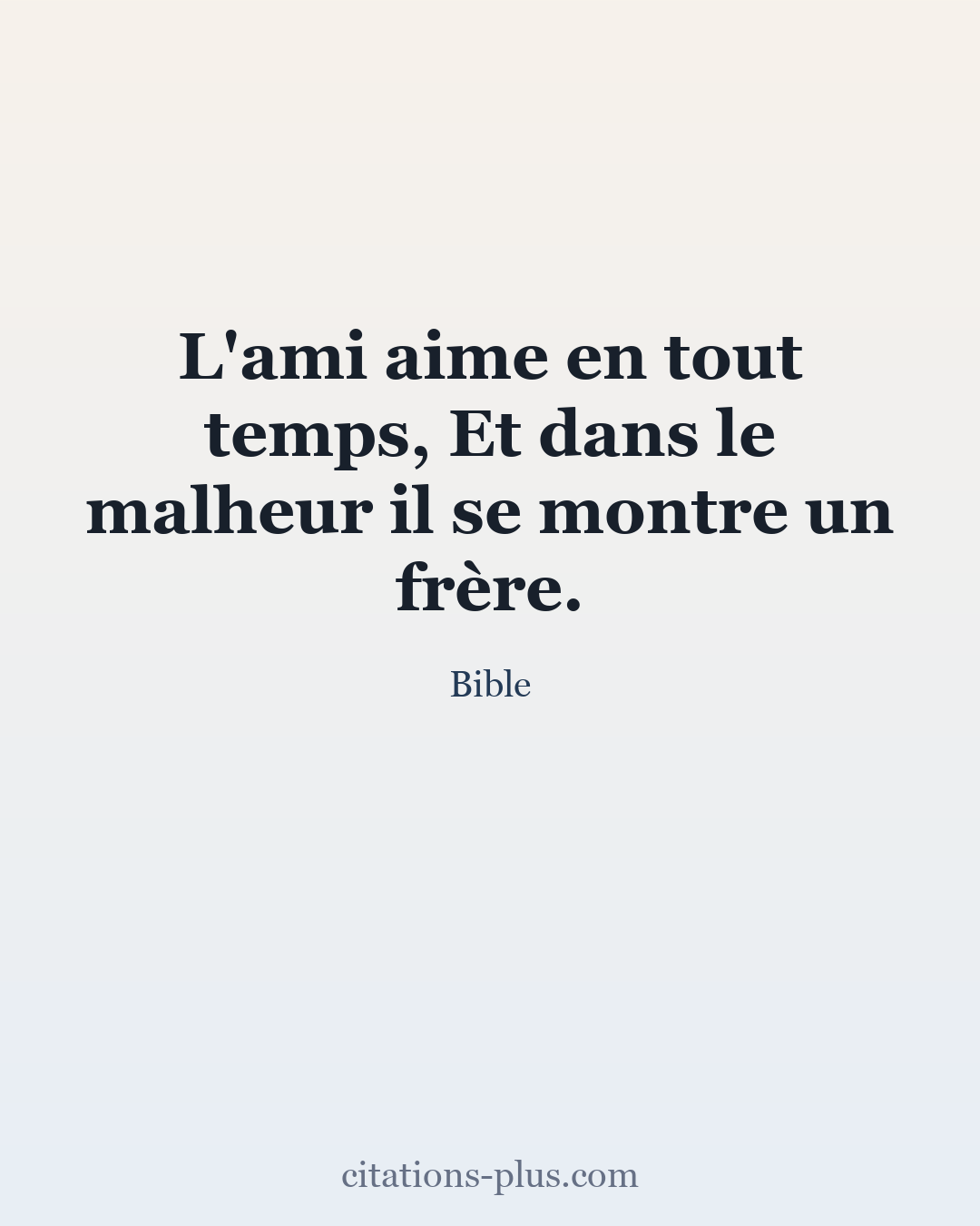 Carte Premium clair — Bible