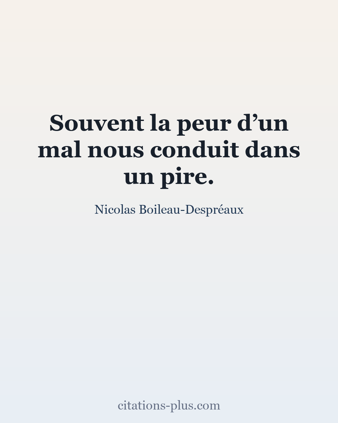 Carte Premium clair — Nicolas Boileau-Despréaux