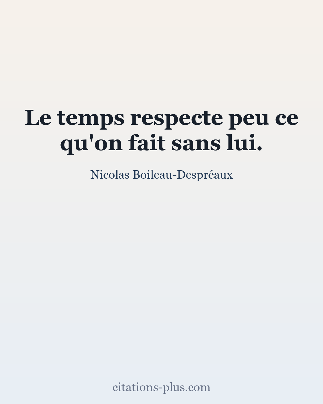 Carte Premium clair — Nicolas Boileau-Despréaux