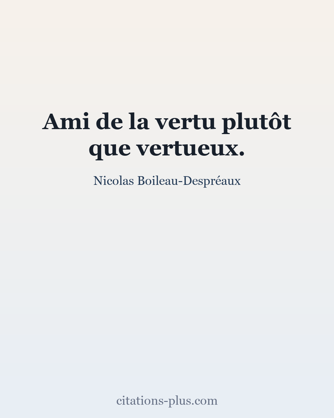 Carte Premium clair — Nicolas Boileau-Despréaux