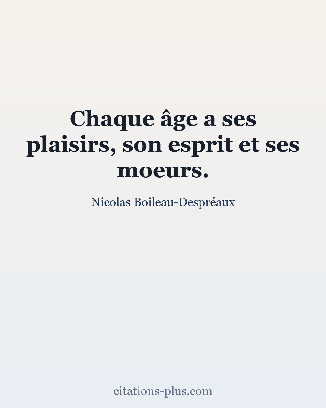Carte Premium clair — Nicolas Boileau-Despréaux