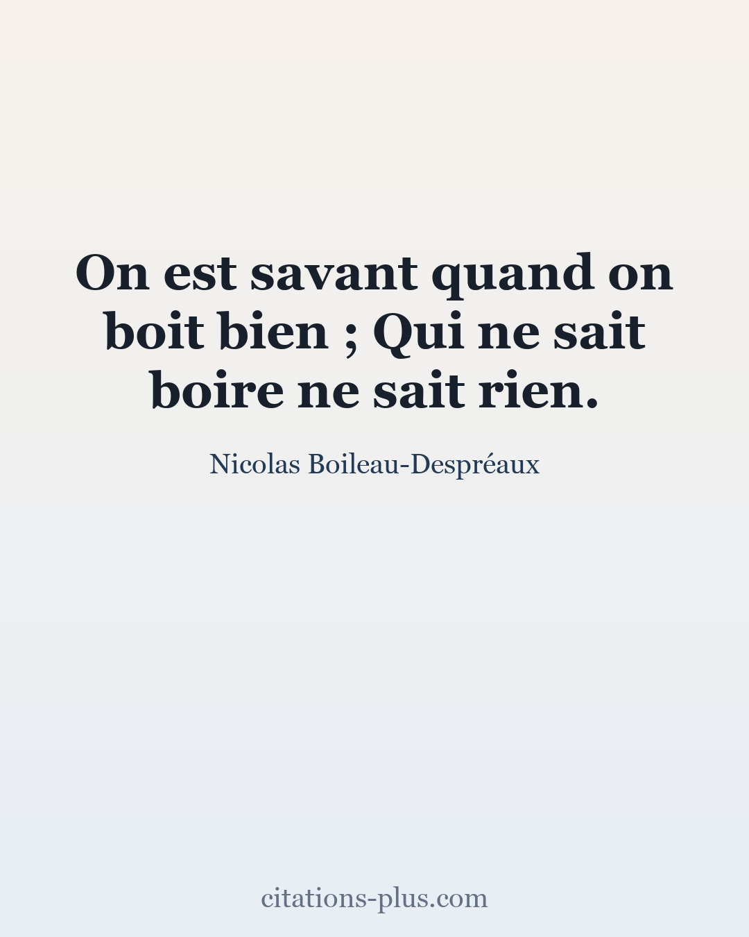 Carte Premium clair — Nicolas Boileau-Despréaux