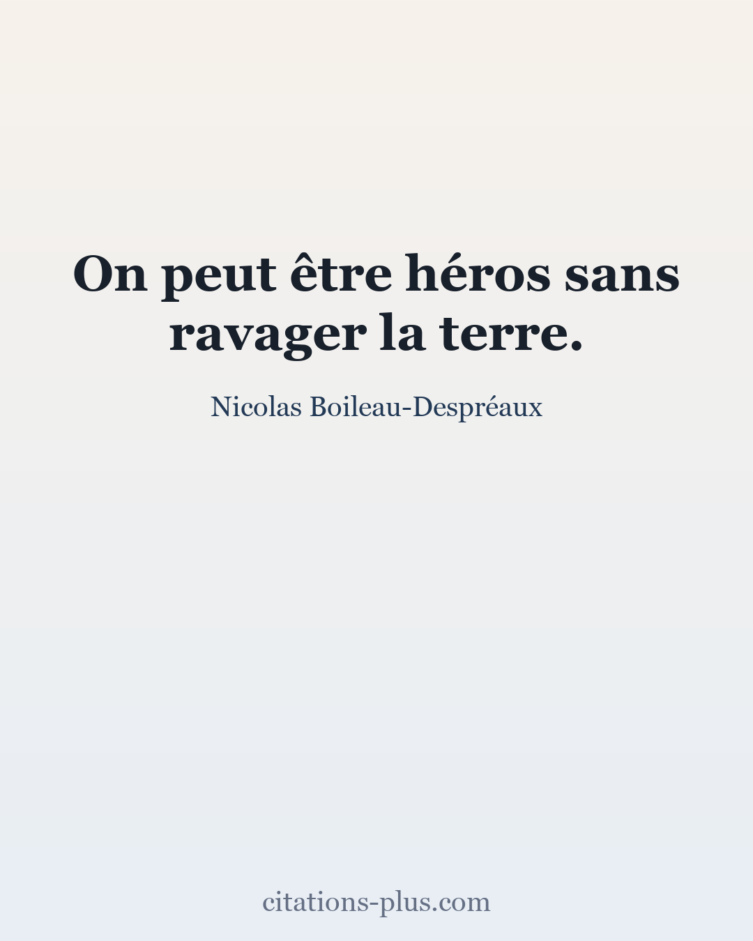 Carte Premium clair — Nicolas Boileau-Despréaux