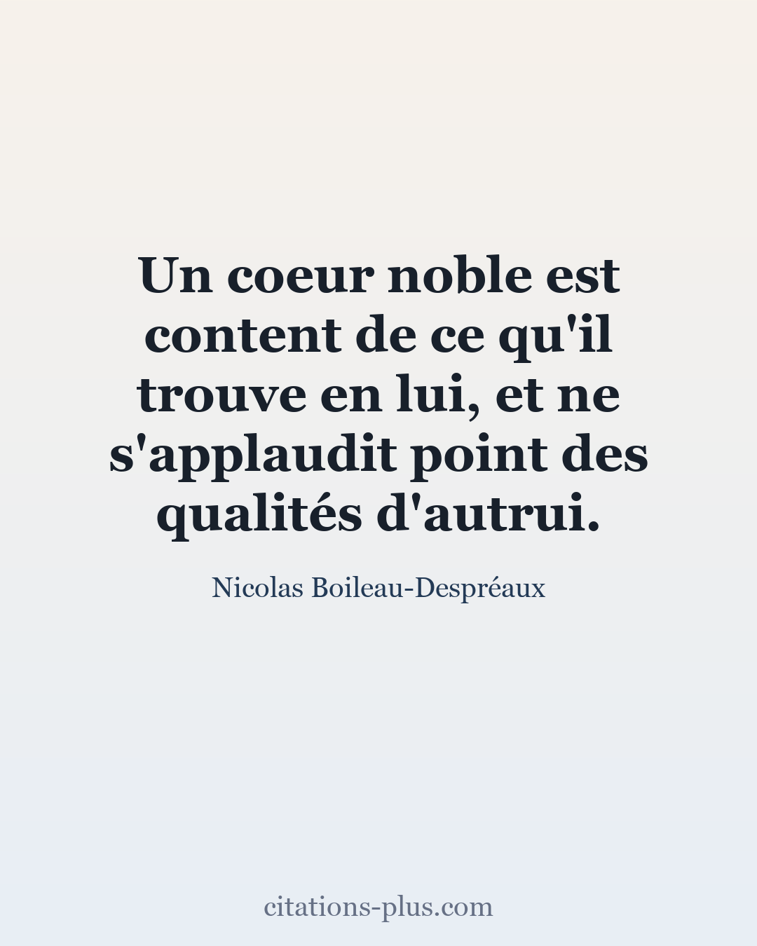 Carte Premium clair — Nicolas Boileau-Despréaux