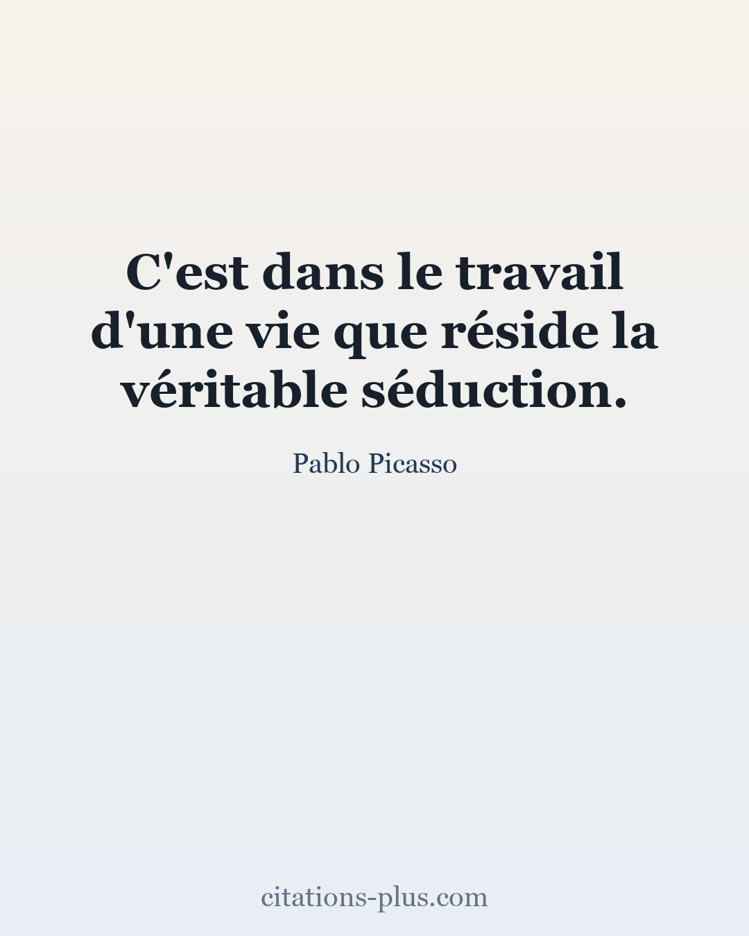 Carte Premium clair — Pablo Picasso