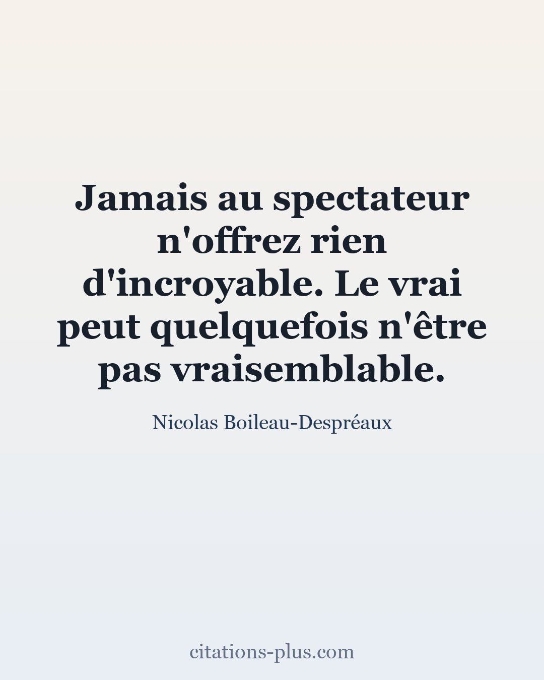 Carte Premium clair — Nicolas Boileau-Despréaux
