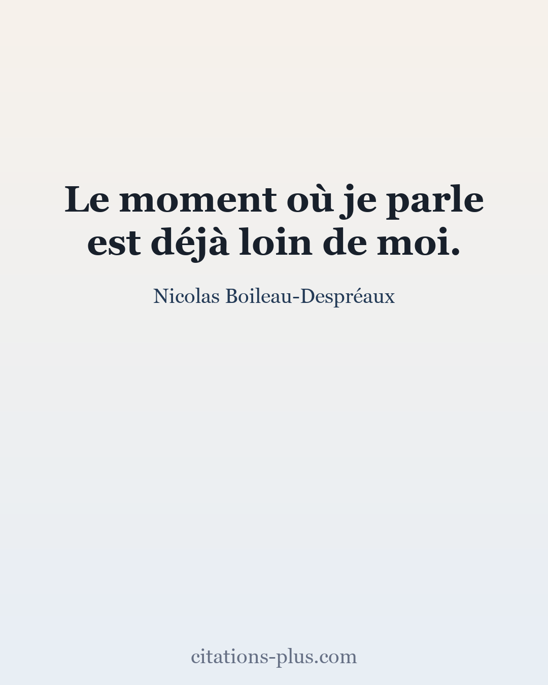 Carte Premium clair — Nicolas Boileau-Despréaux