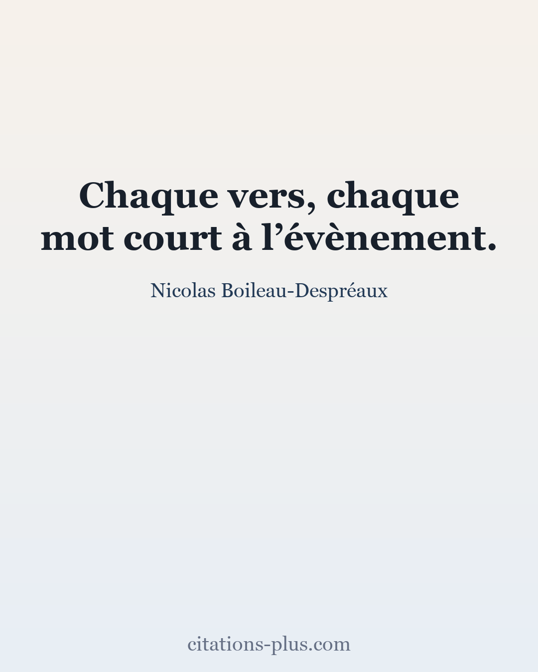 Carte Premium clair — Nicolas Boileau-Despréaux